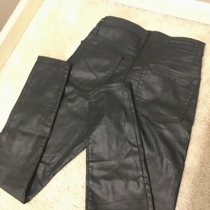 Rock & Republic faux leather pants jeans